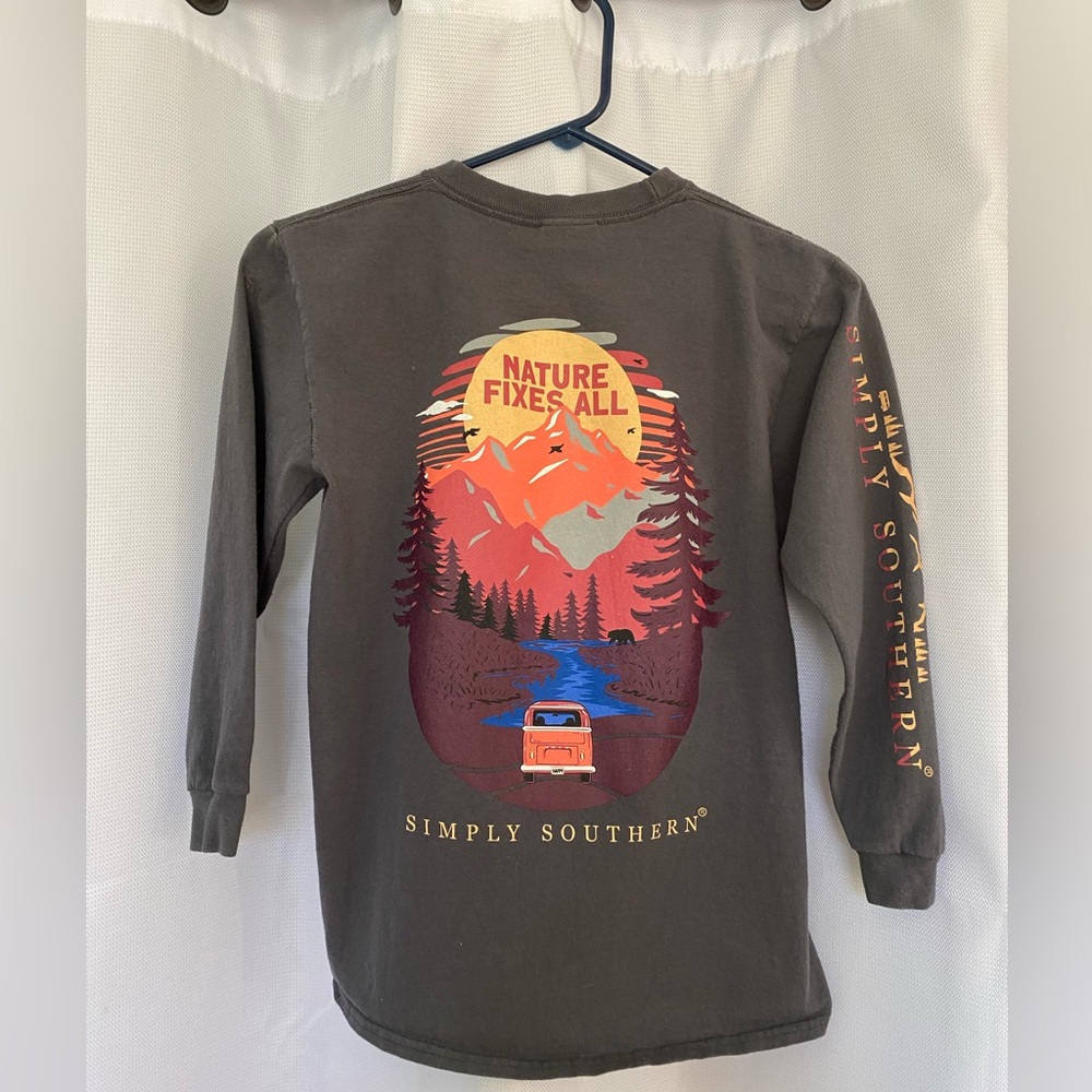 Simply Southern Youth long sleeved Graphic Tee